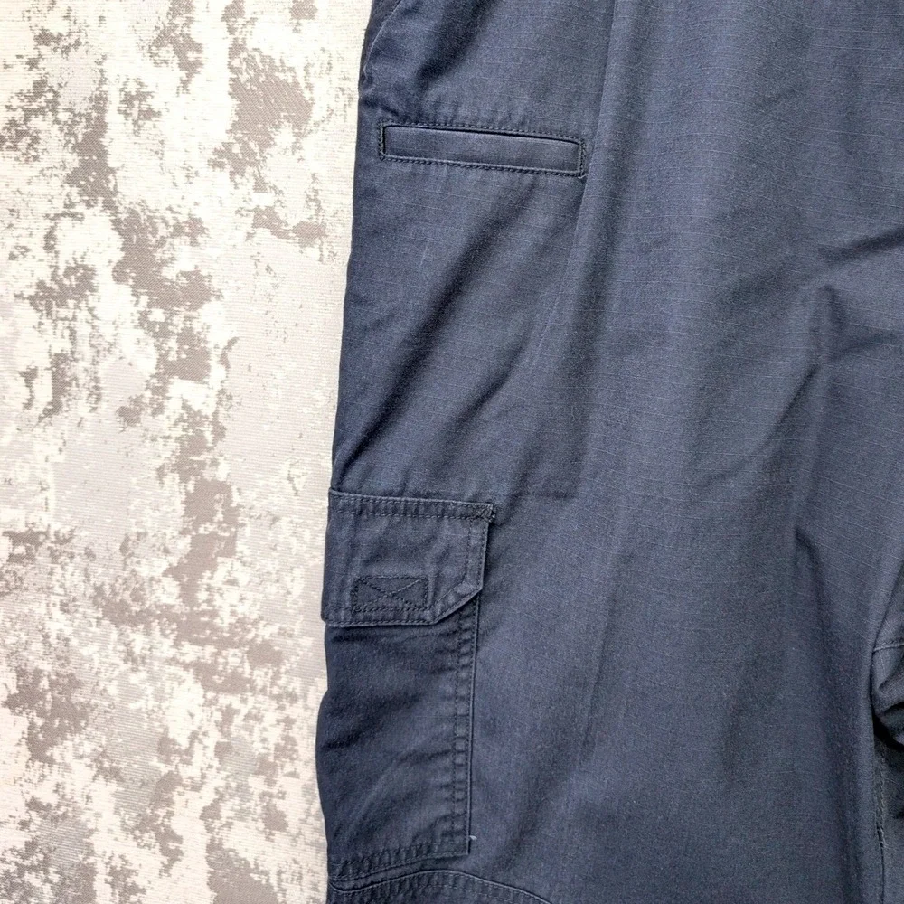 Lot of 2 5.11 Tactical Mens Ripstop Cargo Pants Navy Blue 74273 40x28 Hemmed